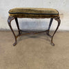 1920 Metal Bench w/Original Mohair