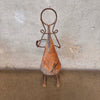 Vintage Metal Girl Pot Holder