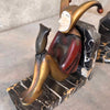 Roland Paris Marble & Cast Bronze Cold-Painted 1930s Bookends - Pending