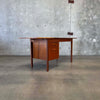 Danish Modern Drop Leaf Teak Desk