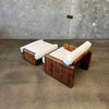 Mid Century Modern Lounge Chair + Ottoman by John Caldwell/California Modern -HOLD