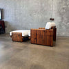 Mid Century Modern Lounge Chair + Ottoman by John Caldwell/California Modern -HOLD
