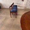 Toscano Walnut Dining Table w/ Four Chairs by Joybird