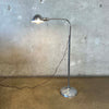 1950s Chrome Medical Telescoping Gooseneck Ajusco-Loc Floor Lamp