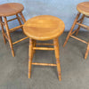 Set of Three Vintage Barstools Circa 1960's