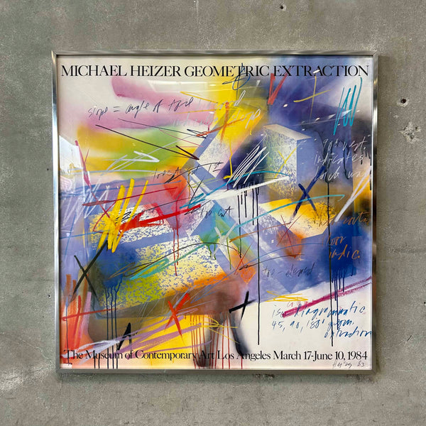 Michael Heizer Geometric Extraction Frame
