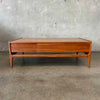 Glenn of California Walnut Coffee Table by Richard W. Thompson