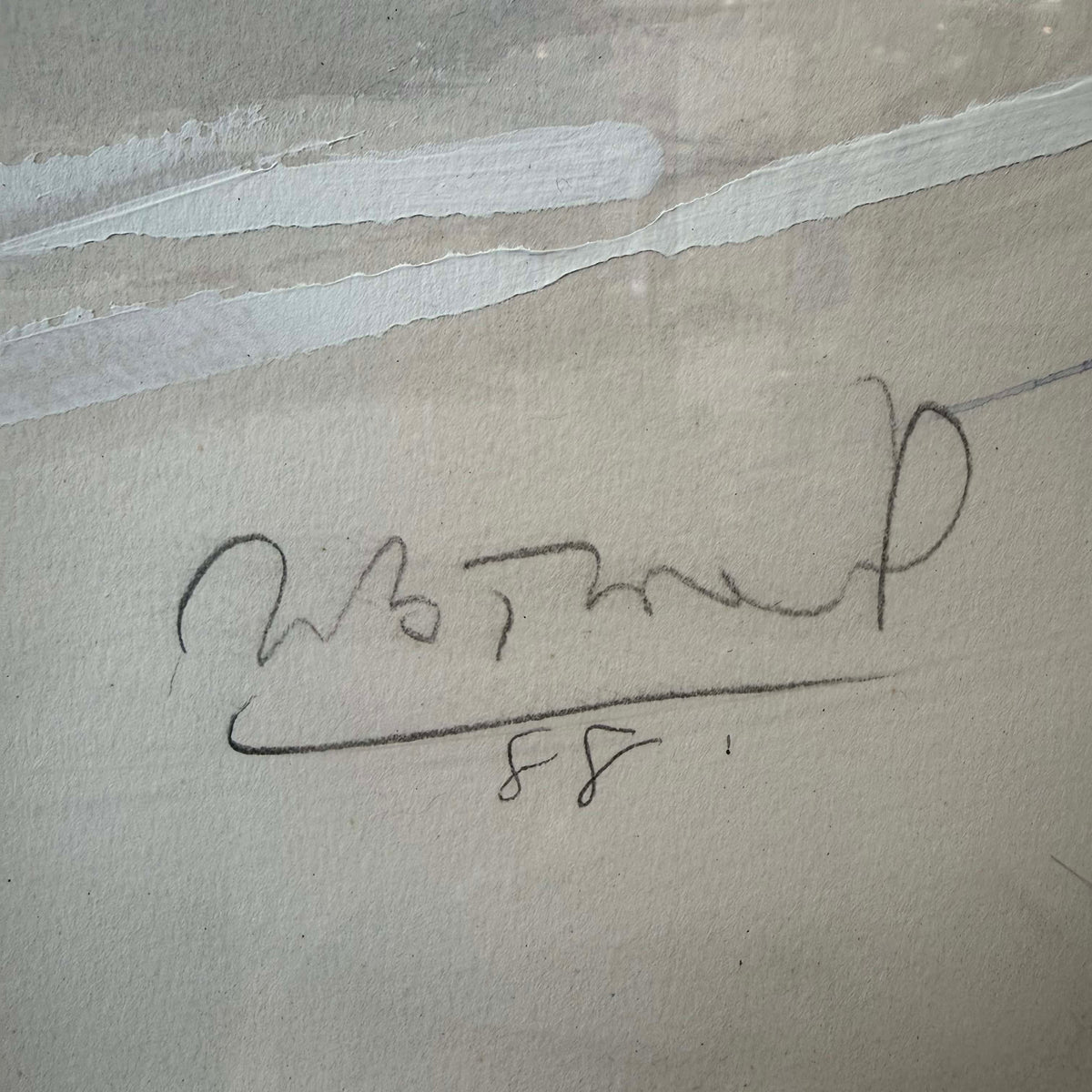 1988 Painting of Beethoven at Piano