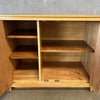 MCM Two Door Cabinet 1960s Restored Solid Wood & Veneers Natural Finish #2