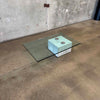 Concrete & Glass SAPO Coffee Table by Sergio & Giorgio Saporiti
