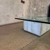 Concrete & Glass SAPO Coffee Table by Sergio & Giorgio Saporiti
