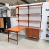 Cado Wall Unit 2-Bay Desk and Bookcase by Poul Cadovius Denmark