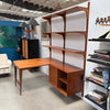 Cado Wall Unit 2-Bay Desk and Bookcase by Poul Cadovius Denmark