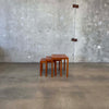 Bent Silberg Danish Modern Teak Nesting Tables