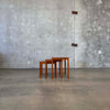 Bent Silberg Danish Modern Teak Nesting Tables