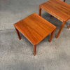 Bent Silberg Danish Modern Teak Nesting Tables