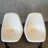 Twin 1958 Fiberglass Chairs From Demolished Palos Verdes Bowling Alley