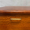 Mid Century Modern Shedua Wood Cabinet by Gerald McCabe 1970s