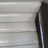 Vintage MK Knoll Lounge Chair - White Leather & Chrome