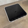Post Modern Black & Chrome 360 Swivel Coffee Table