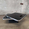 Post Modern Black & Chrome 360 Swivel Coffee Table