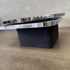 Post Modern Black & Chrome 360 Swivel Coffee Table