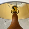 Vintage Mid Century Danish Modern Teak Table Lamp Product Image