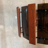 Mid Century Modern Swag Lamp. Lucite/Wood Panels Product Image