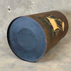 Vintage Metal Charcoal Caddy