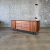 Mid Century Modern 12 Drawer Dresser in Danish Walnut