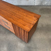Mid Century Modern 12 Drawer Dresser in Danish Walnut