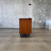 Mid Century Modern 12 Drawer Dresser in Danish Walnut