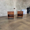 Mid Century Modern Night Stands in Danish Walnut