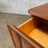 Mid Century Modern Night Stands in Danish Walnut