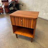 Mid Century Modern Night Stands in Danish Walnut