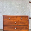 Mid Century Modern Highboy Dresser by Kipp Stewart for Drexel Declaration