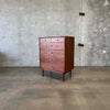 Mid Century Modern Highboy Dresser by Kipp Stewart for Drexel Declaration