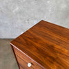 Mid Century Modern Highboy Dresser by Kipp Stewart for Drexel Declaration