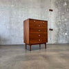 Mid Century Modern Highboy Dresser by Kipp Stewart for Drexel Declaration