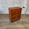 Mid Century Modern Highboy Dresser by Kipp Stewart for Drexel Declaration