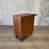 Mid Century Modern Highboy Dresser by Kipp Stewart for Drexel Declaration