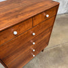 Mid Century Modern Highboy Dresser by Kipp Stewart for Drexel Declaration
