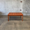Danish Modern Teak Draw Leaf Dining Table