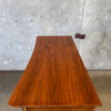 Mid Century Modern Highboy Dresser in Danish Walnut