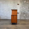 Mid Century Modern Highboy Dresser in Danish Walnut