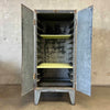 Vintage Dohrmann Hotel Supply Industrial Galvanized Steel Cabinet c. 1930-40s