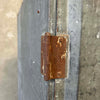 Vintage Dohrmann Hotel Supply Industrial Galvanized Steel Cabinet c. 1930-40s
