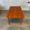 Danish Teak Draw Leaf Dining Table