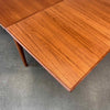 Danish Teak Draw Leaf Dining Table