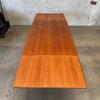 Danish Teak Draw Leaf Dining Table